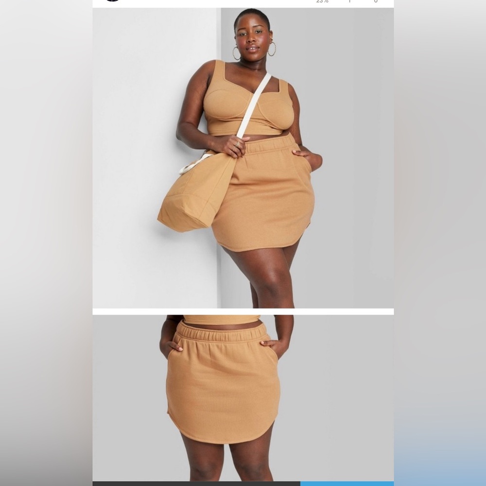 NWT  1X Wild Fable Sporty Skirt women’s